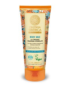 Leche Corporal Hidratación Intensiva Oblepikha Natura Siberica x 200 ml