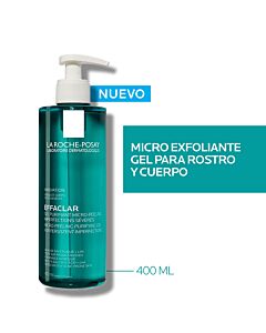 Effaclar Gel Purificador Micro Exfoliante La Roche-Posay x 400 ml