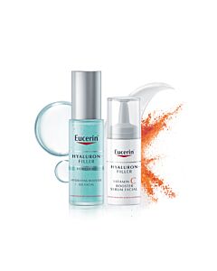 Combo Hyaluron filler C Booster x 8 Ml +Hyaluron-Filler Ultra Light Hydrating Booster Eucerin x 30 Ml