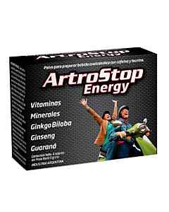 Energy Suplemento Dietario Sobres Artrostop 4 Unidades