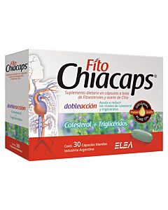 Suplemento Dietario A Base De Fitoesteroles Y Aceite De Chia Fitochiacaps x 30 Caps