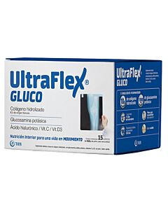Suplemento Dietario Colágeno Ultraflex Gluco x 15 Sobres