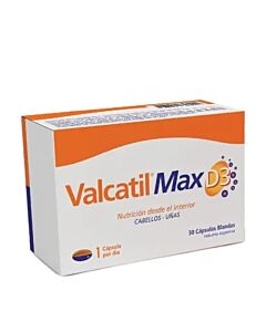 Suplemento Dietario Valcatil Max D3 X 30 Capsulas