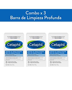 Barra Cetaphil X 3 Unidades