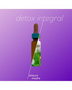 Detox Integral Tintura Madre x 60 ml. Elaboraci&oacute;n Propia Laboratorio Vassallo