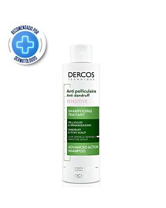 Dercos Shampoo Anticaspa Cuero Cabelludo Sensible Vichy X 200 Ml