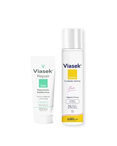Combo Viasek Cuidado Intimo + Gel Reparador