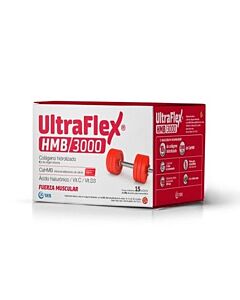 Suplemento  Hmb/3000 Ultraflex X 15  Sobres