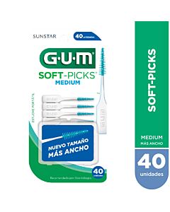 Palillos Interdentales Medium Gum x 40 Un