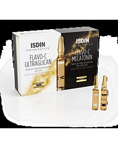Isdinceutics  Flavo-C Ultraglican 10 Ampollas + Melatonin 10 Ampollas