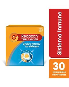  Triple Acción Redoxon X 30  Comprimidos  Recubiertos 